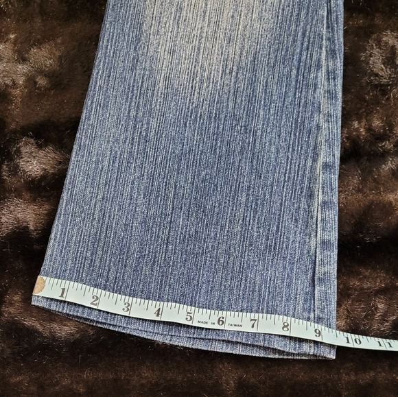 JOU JOU | Retro Fade Wash Embellished Jeans - Junior 7/8 - Picture 11 of 14